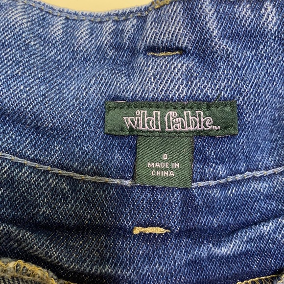 Wild Fable High Rise Paper Bag Jeans - Picture 3 of 5